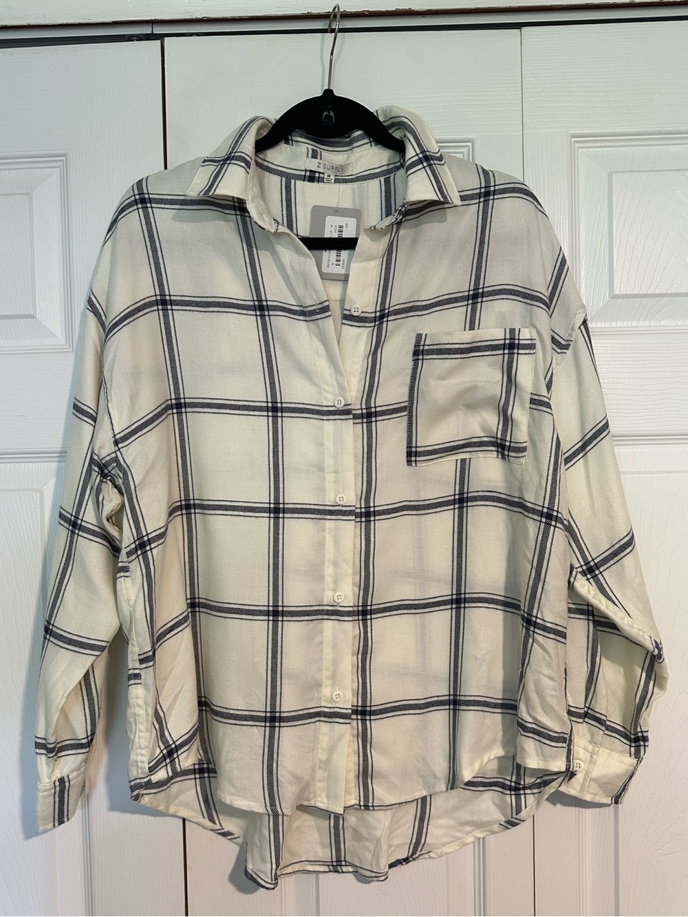 Z Supply River Plaid Button Up